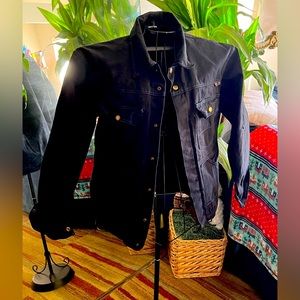 Planam black jean jacket
